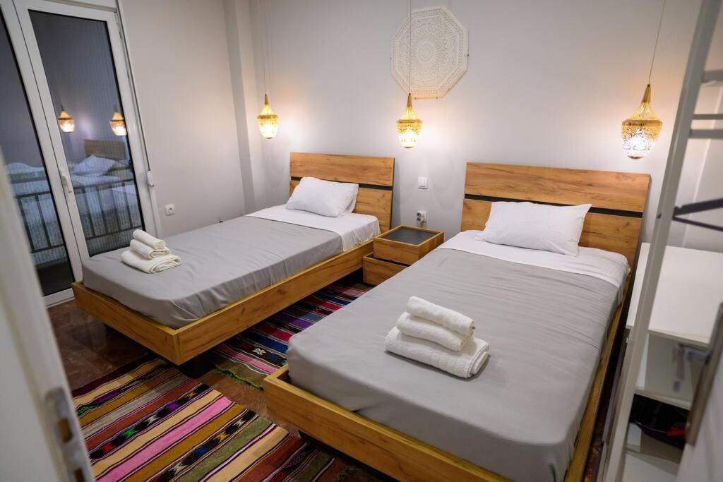 Apartament Boho 2 Bdr Luxury Meets The East Ateny Zewnętrze zdjęcie