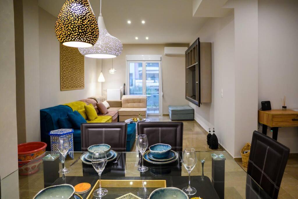 Apartament Boho 2 Bdr Luxury Meets The East Ateny Zewnętrze zdjęcie