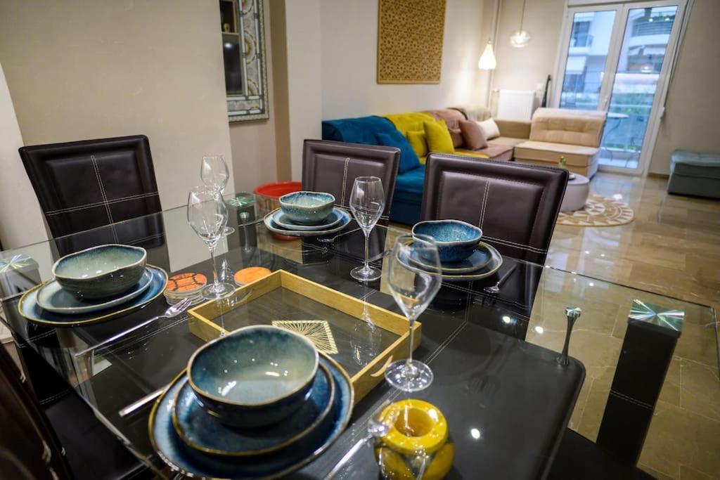 Apartament Boho 2 Bdr Luxury Meets The East Ateny Zewnętrze zdjęcie