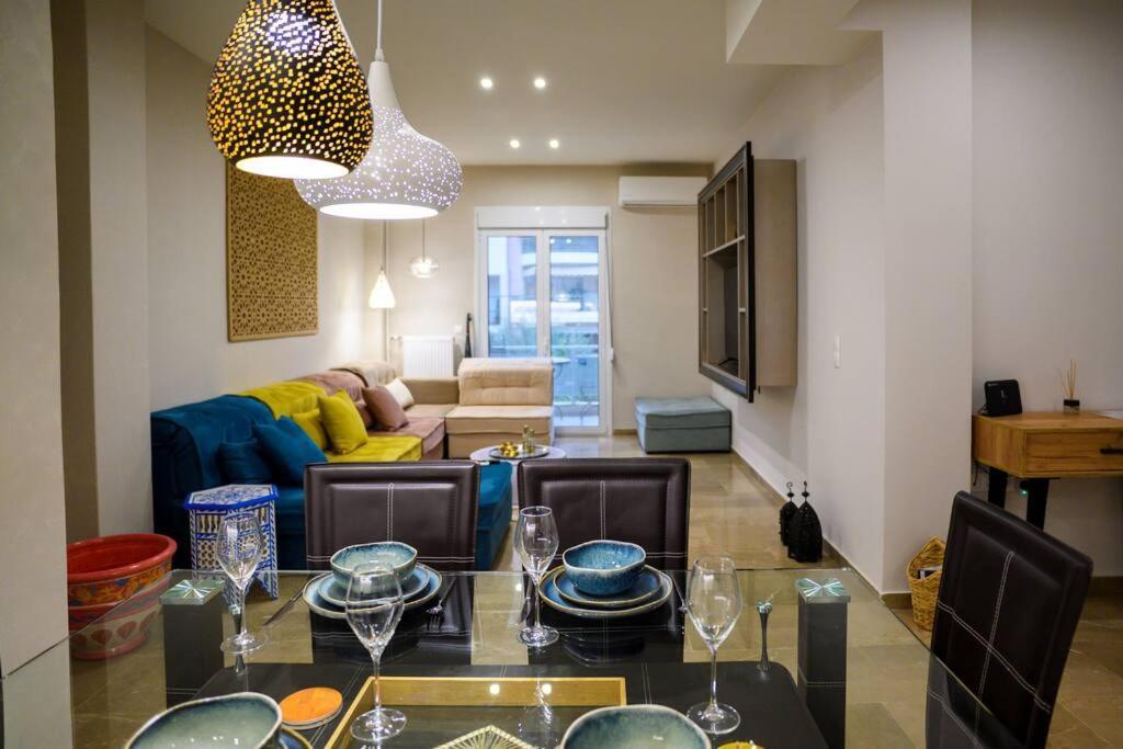 Apartament Boho 2 Bdr Luxury Meets The East Ateny Zewnętrze zdjęcie